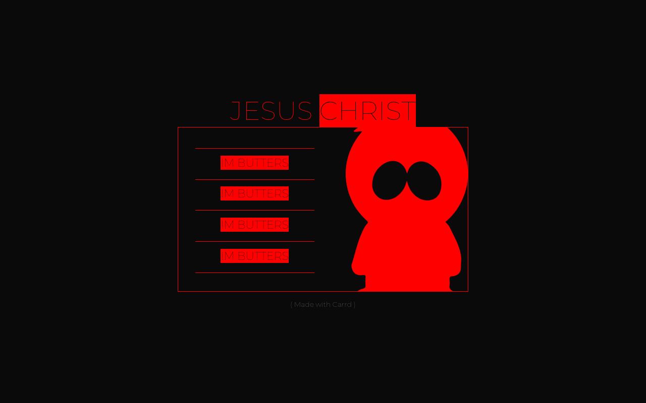 Carrd profile picture for @christ